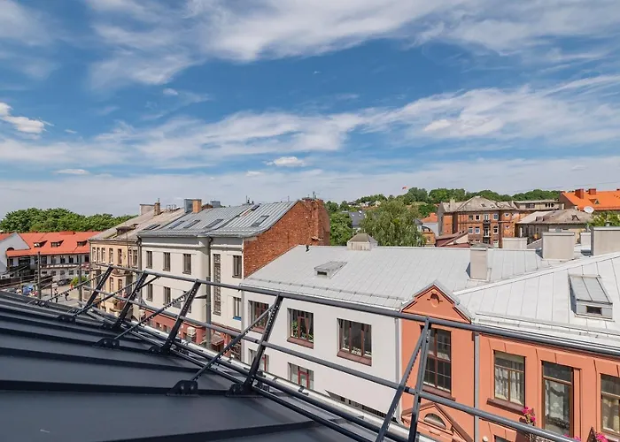 White 1 Bd Old Town Apartment By Domvia Apartment Kaunas